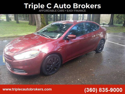 2015 Dodge Dart for sale at Triple C Auto Brokers in Washougal WA