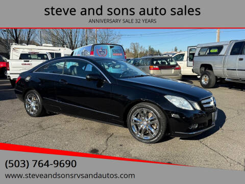 2010 Mercedes-Benz E-Class E 350