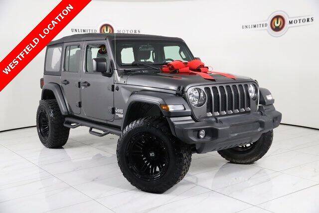 2018 Jeep Wrangler Unlimited for sale at INDY'S UNLIMITED MOTORS - UNLIMITED MOTORS in Westfield IN
