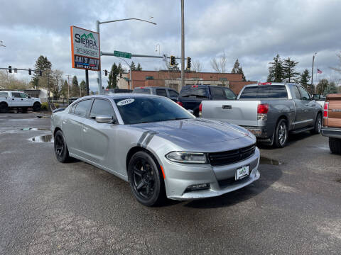 2016 Dodge Charger for sale at SIERRA AUTO LLC in Salem OR