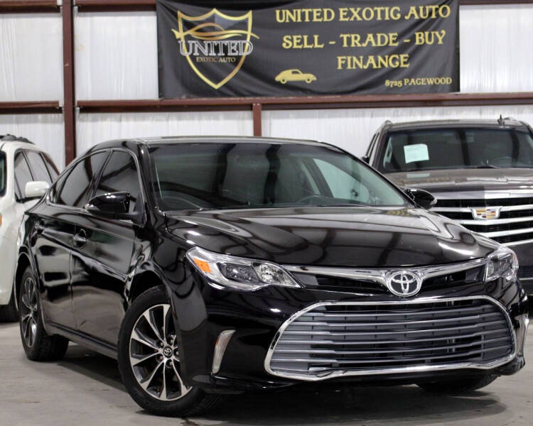 2016 Toyota Avalon for sale at United Exotic Auto in Houston TX