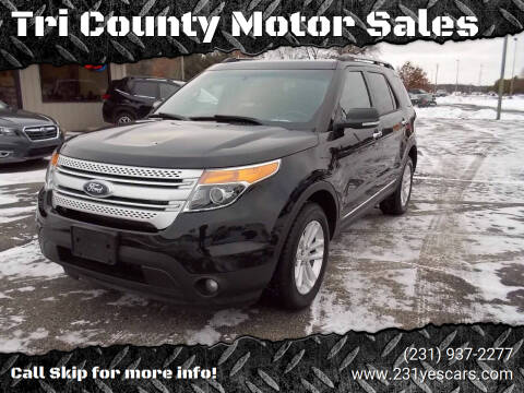 2013 Ford Explorer for sale at Tri County Motor Sales in Howard City MI
