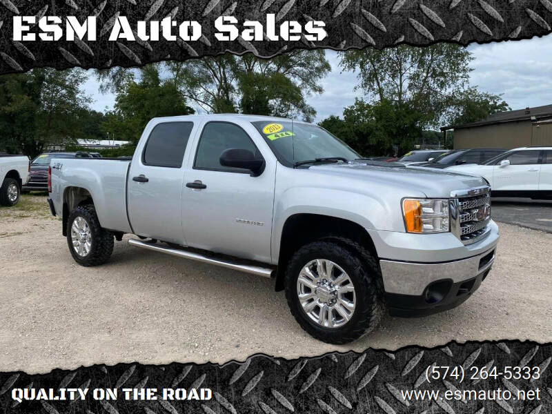 2013 GMC Sierra 2500HD for sale at ESM Auto Sales in Elkhart IN
