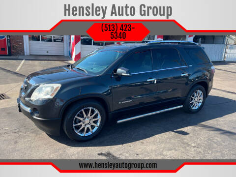 2007 GMC Acadia for sale at Hensley Auto Group in Middletown OH
