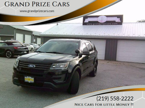 2018 Ford Explorer for sale at Grand Prize Cars in Cedar Lake IN