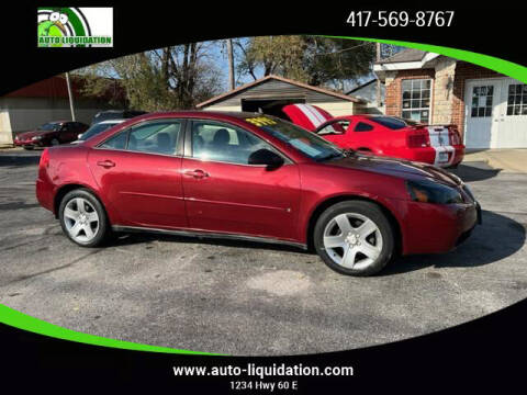 2009 Pontiac G6 for sale at Auto Liquidation in Springfield MO