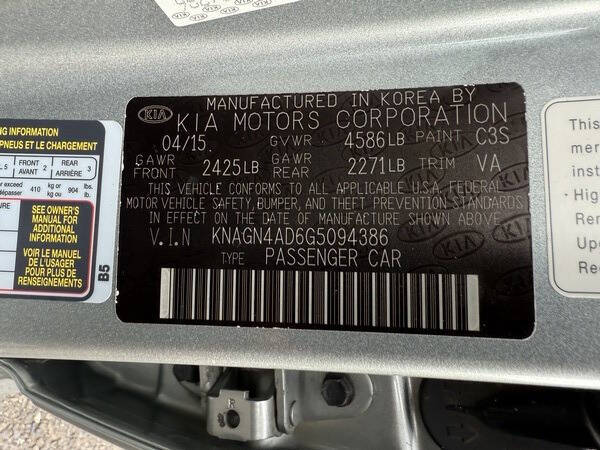 2016 Kia Optima Hybrid EX