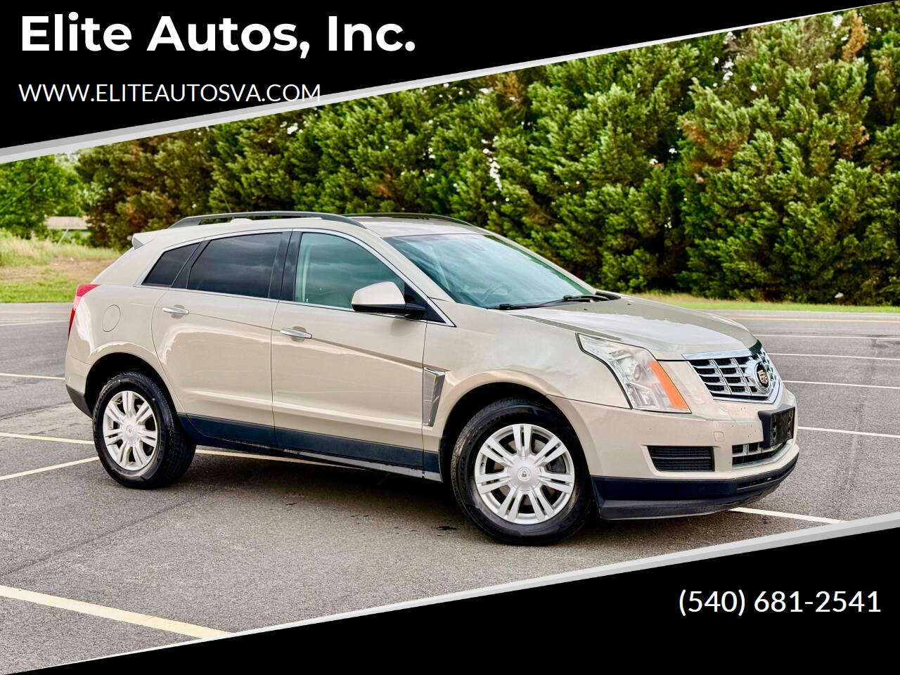 Gold 2015 Cadillac SRX Base 4dr SUV 1