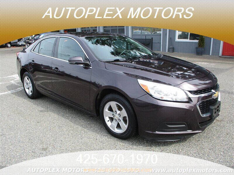2015 Chevrolet Malibu for sale at Autoplex Motors in Lynnwood WA
