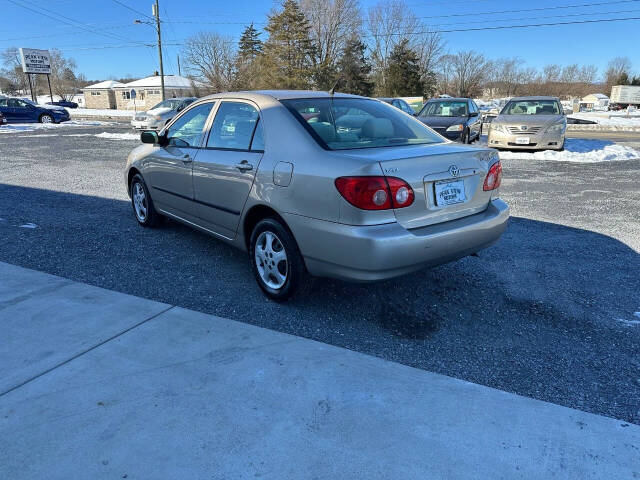 2007 Toyota Corolla for sale at PEAK VIEW MOTORS in Mount Crawford, VA