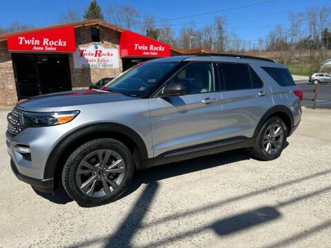 2021 Ford Explorer for sale at Twin Rocks Auto Sales LLC in Uniontown PA
