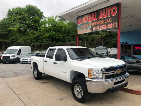 2012 Chevrolet Silverado 2500HD for sale at Global Auto Sales and Service in Nashville TN