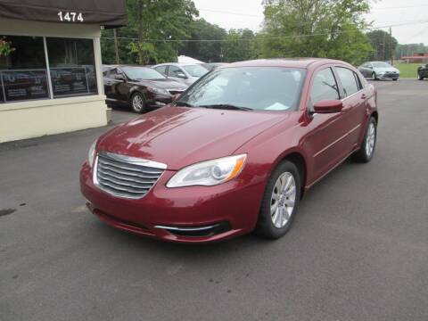 2012 Chrysler 200 for sale at DOWNTOWN MOTORS in Macon GA