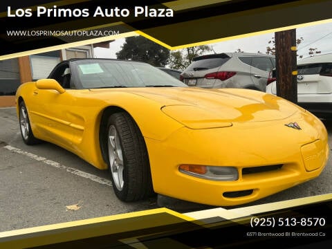 2001 Chevrolet Corvette for sale at Los Primos Auto Plaza in Brentwood CA
