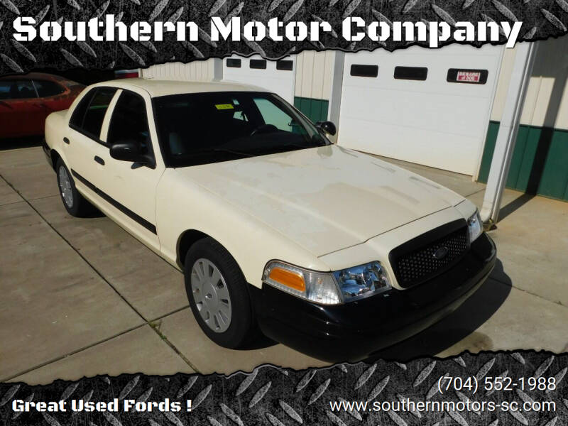 2011 Ford Crown Victoria for sale at Southern Motor Company in Lancaster SC