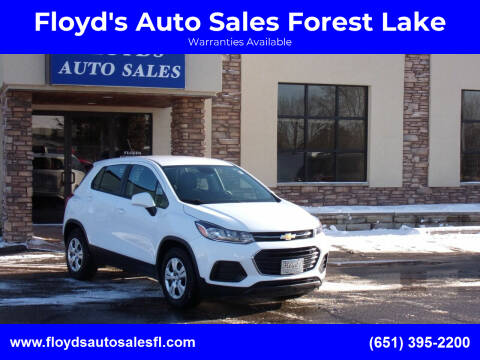 2018 Chevrolet Trax for sale at Floyd's Auto Sales Forest Lake in Forest Lake MN