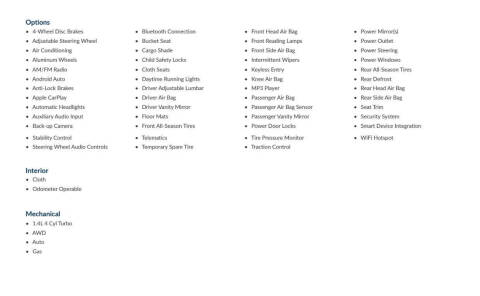 2018 Chevrolet Trax LS