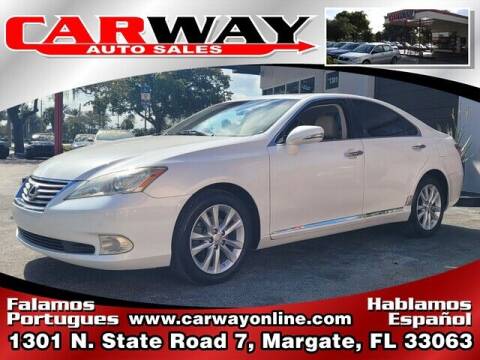 2012 Lexus ES 350 for sale at CARWAY Auto Sales in Margate FL