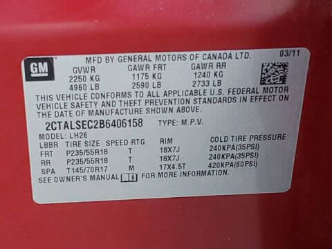 2011 GMC Terrain SLE-2