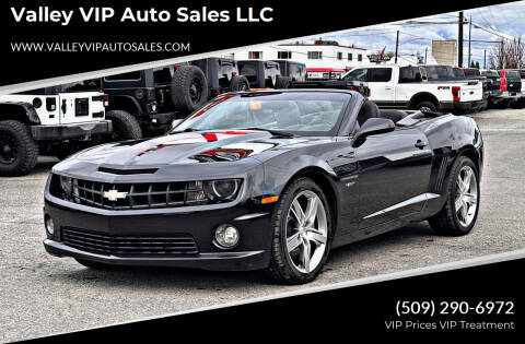 2012 Chevrolet Camaro for sale at Valley VIP Auto Sales LLC in Spokane Valley WA