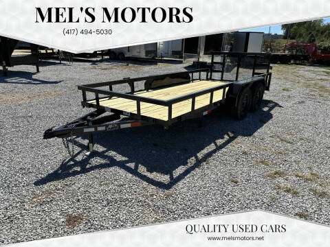 2023 STAG 76X14+2 DOVETAIL GATED UTILITY for sale at Mel's Motors in Ozark MO
