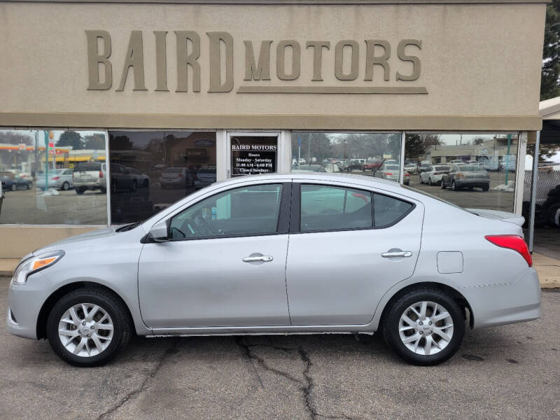 2018 Nissan Versa for sale at BAIRD MOTORS in Clearfield UT