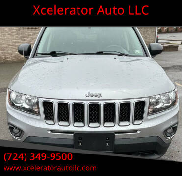 2016 Jeep Compass for sale at Xcelerator Auto LLC in Indiana PA