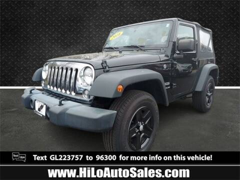 2016 Jeep Wrangler for sale at Hi-Lo Auto Sales in Frederick MD