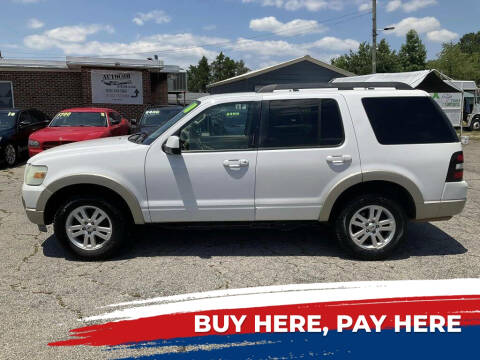 2010 Ford Explorer for sale at Autocom, LLC in Clayton NC