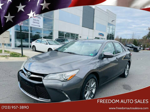 2015 Toyota Camry for sale at Freedom Auto Sales in Chantilly VA