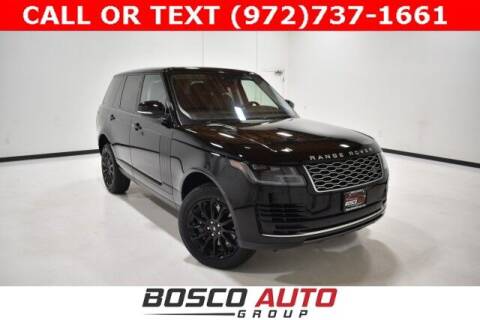 2020 Land Rover Range Rover for sale at Bosco Auto Group in Flower Mound TX