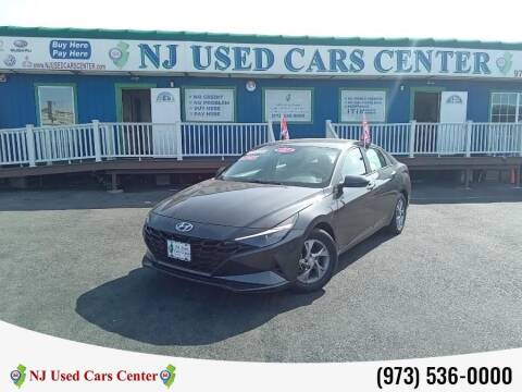 2021 Hyundai Elantra for sale at New Jersey Used Cars Center in Irvington NJ