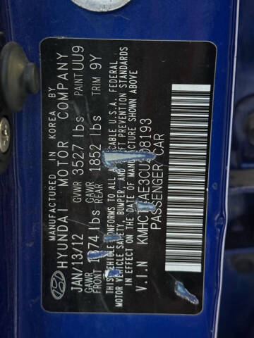 2012 Hyundai Accent GLS