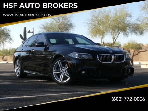 2015 BMW 5 Series for sale at HSF AUTO BROKERS in Phoenix AZ