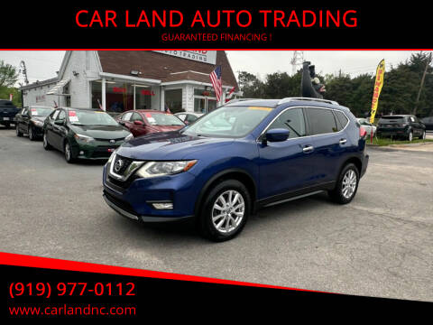 2017 Nissan Rogue for sale at CAR LAND  AUTO TRADING in Raleigh NC