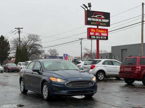 2019 Ford Fusion for sale at MD Financial Group LLC in Warren MI