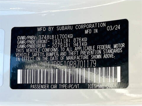 2024 Subaru BRZ Limited