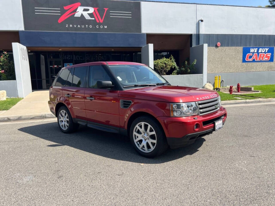 2008 Land Rover Range Rover Sport for sale at ZRV AUTO INC in Brea, CA