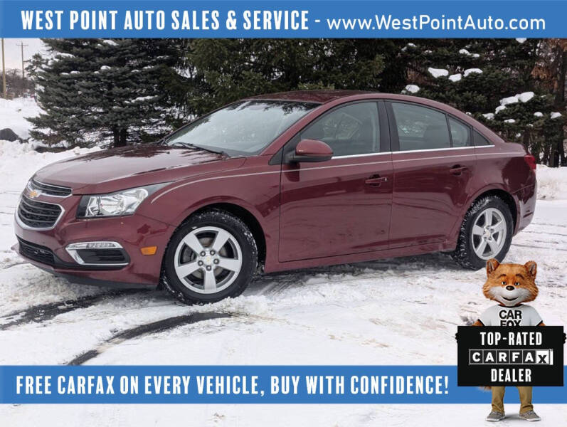 2016 Chevrolet Cruze Limited for sale at West Point Auto Sales & Service in Mattawan MI