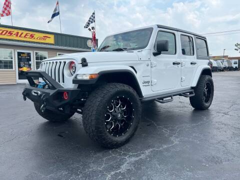 2020 Jeep Wrangler Unlimited for sale at G and S Auto Sales in Ardmore TN