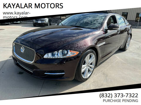 2013 Jaguar XJL for sale at KAYALAR MOTORS in Houston TX