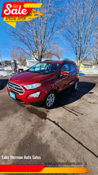 2019 Ford EcoSport for sale at Lake Herman Auto Sales in Madison SD