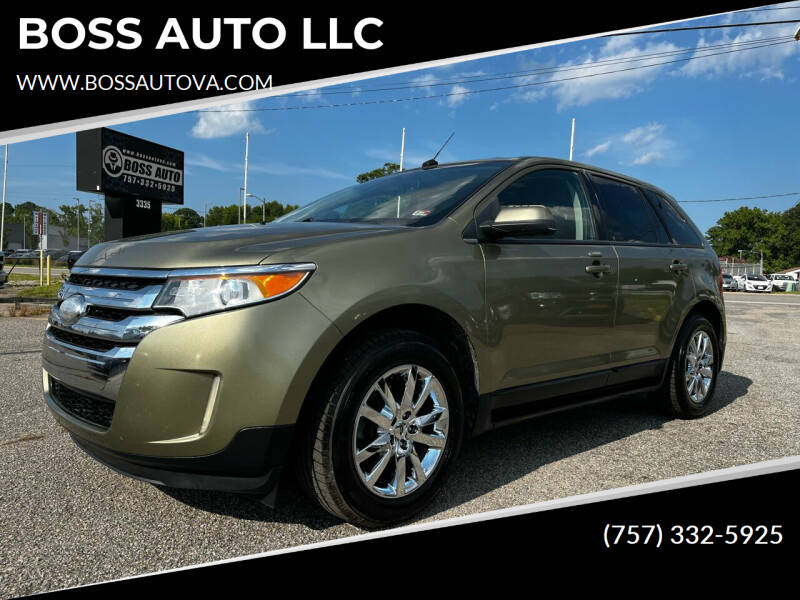 2012 Ford Edge for sale at BOSS AUTO LLC in Norfolk VA