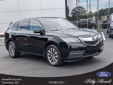 2014 Acura MDX for sale at BILLY HOWELL FORD LINCOLN in Cumming GA