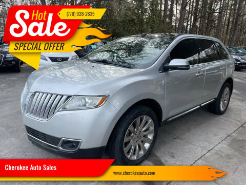 2013 Lincoln MKX for sale at Cherokee Auto Sales in Acworth GA