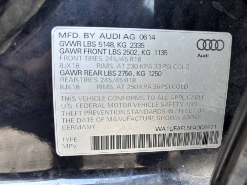 2015 Audi Allroad 2.0T quattro Premium Plus