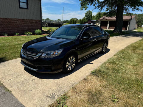2015 Honda Accord for sale at THOMPSON & SONS USED CARS in Marion OH