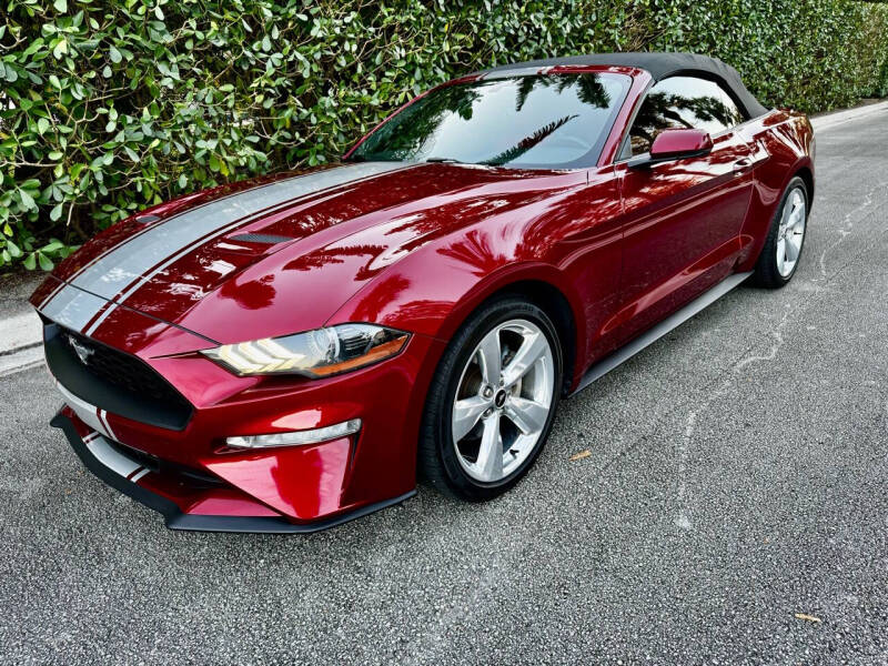 2019 Ford Mustang for sale at DENMARK AUTO BROKERS in Riviera Beach FL