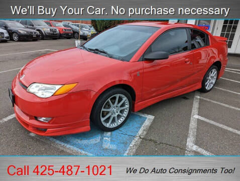 2004 Saturn Ion for sale at Platinum Autos in Woodinville WA