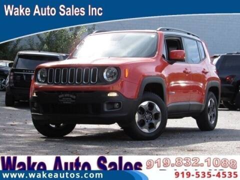 2016 Jeep Renegade for sale at Wake Auto Sales Inc in Raleigh NC